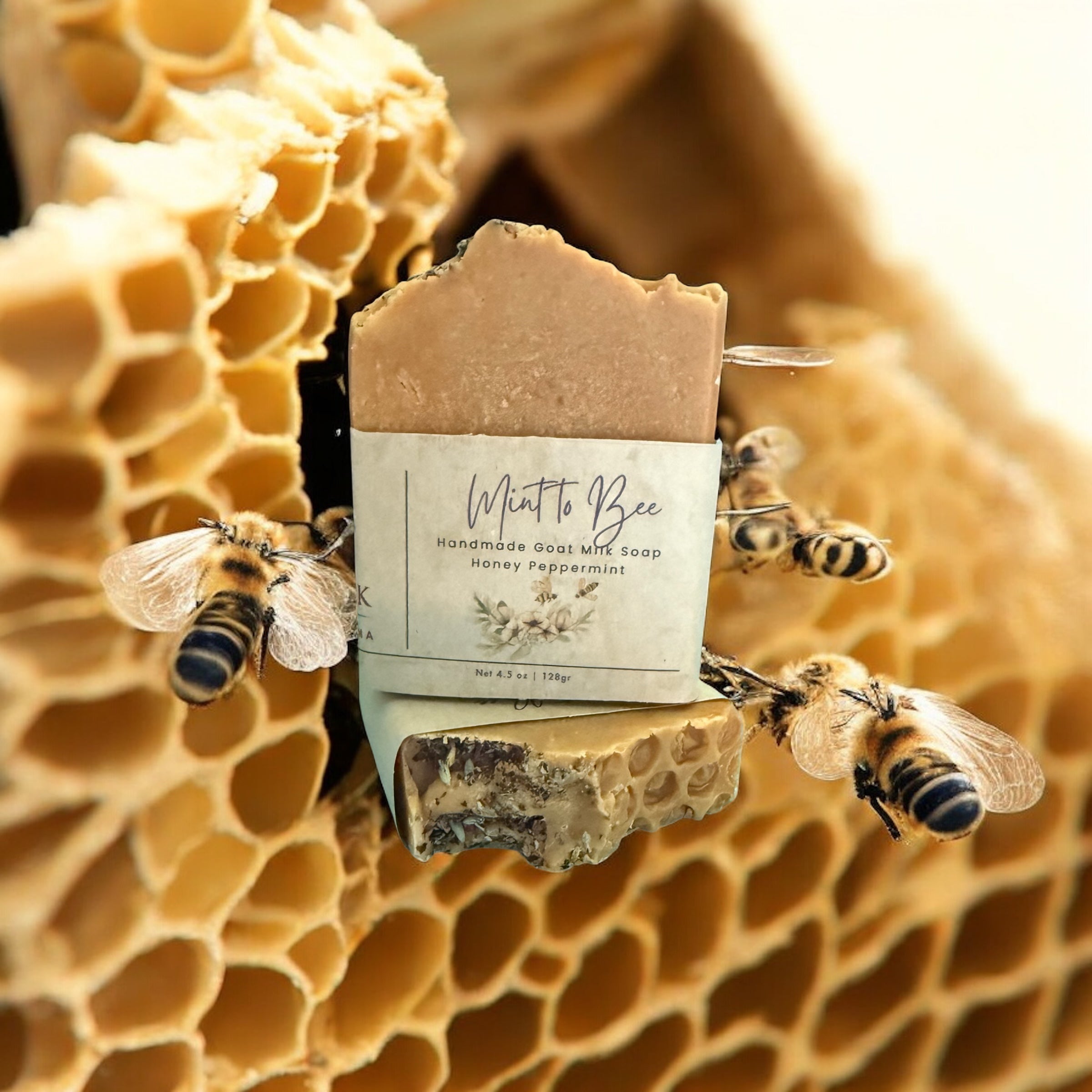 Mint to Bee Goat Milk Soap image 0