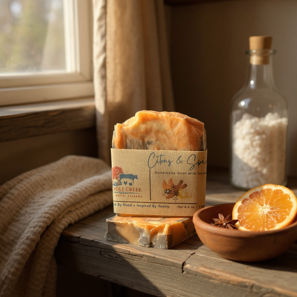 Citrus & Spice Goat Milk Soap
