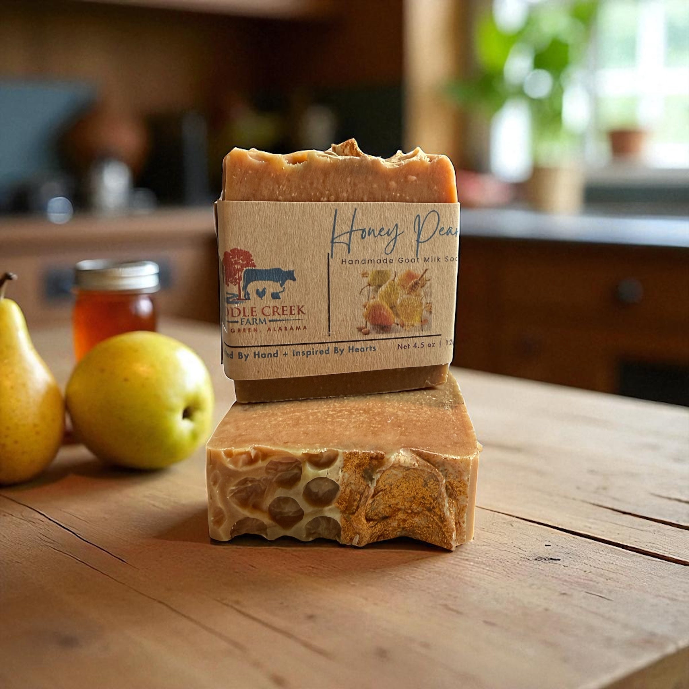 Honey Pear Goat Milk Soap