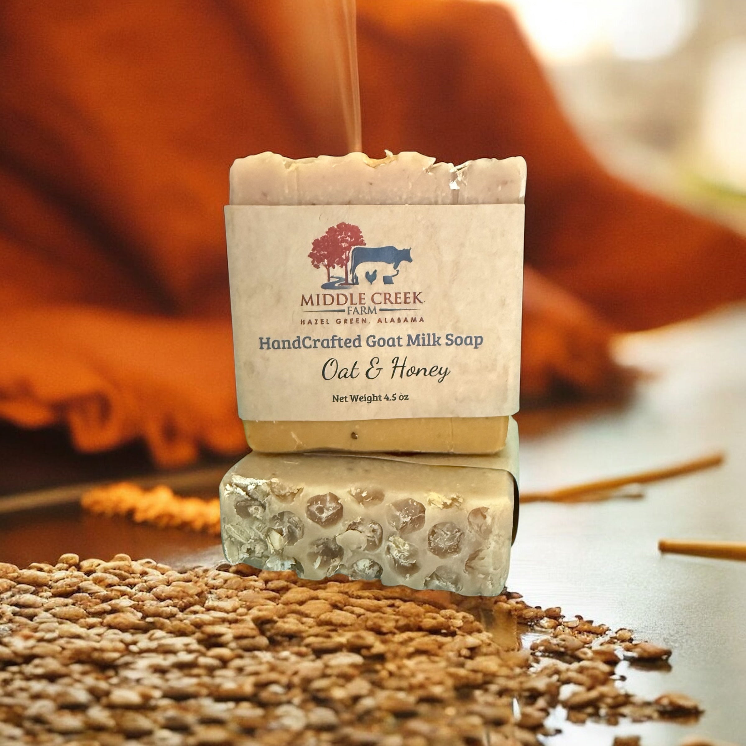 Oat & Honey Goat Milk Soap image 0