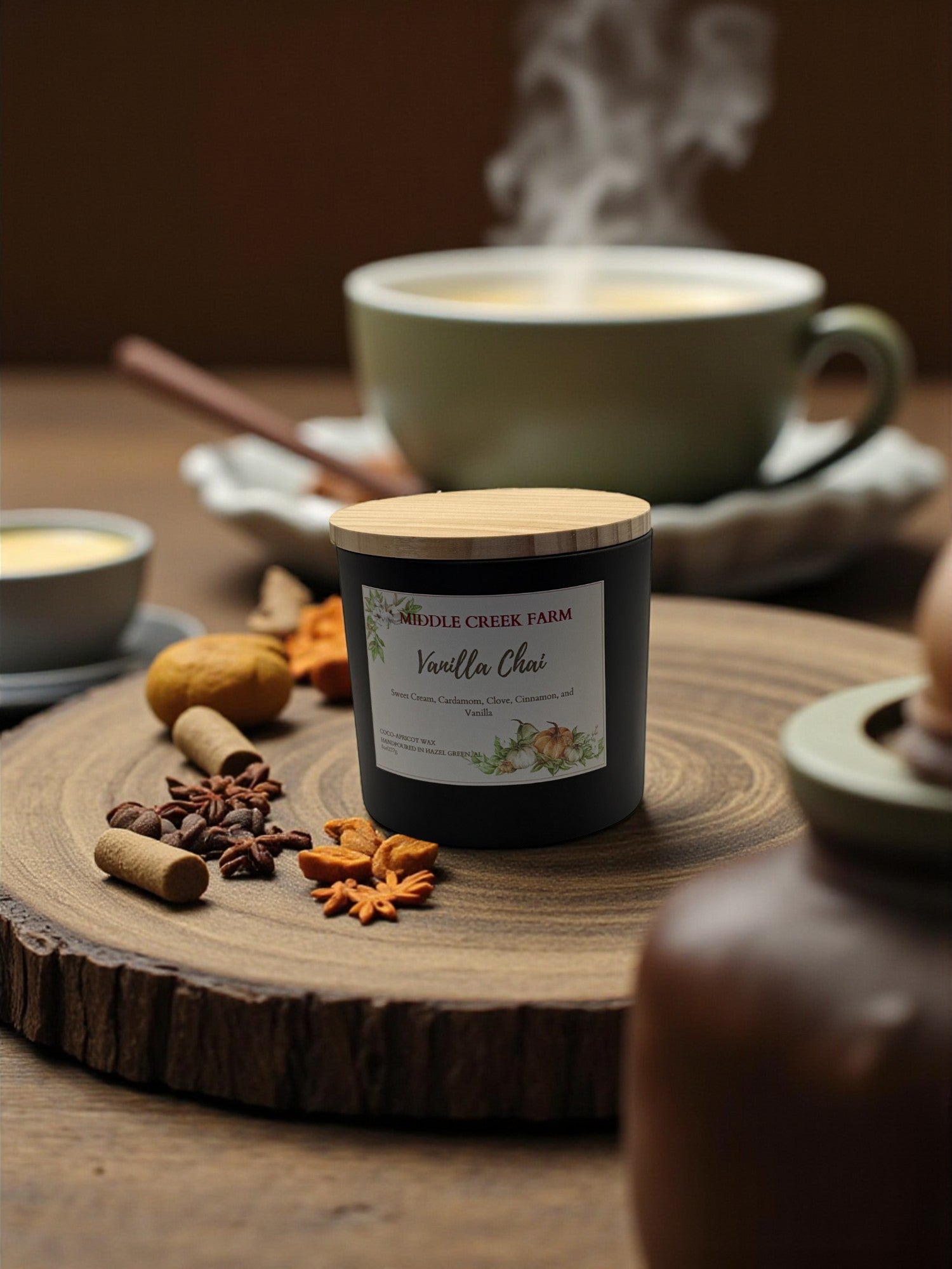 Vanilla Chai Hand Poured Candle