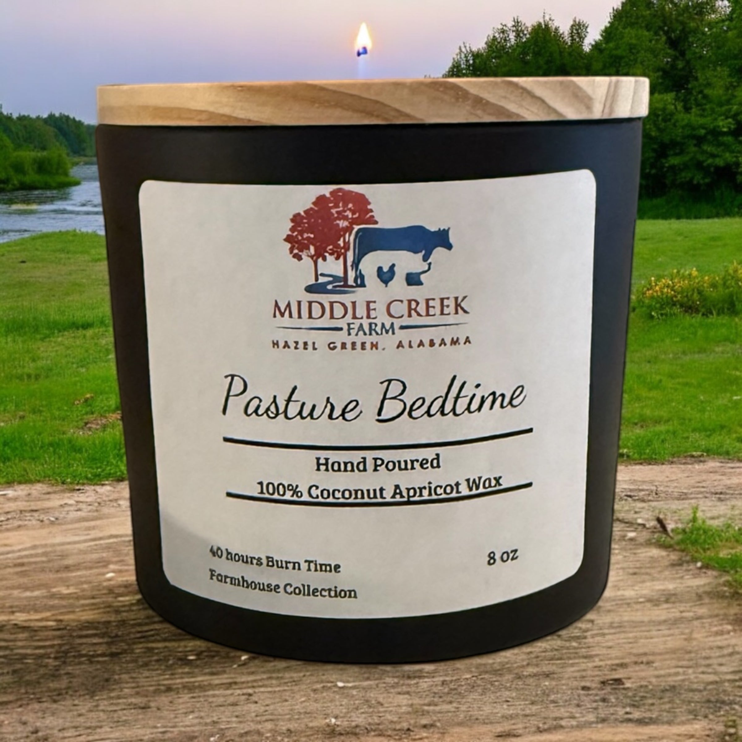 Pasture Bedtime Hand Poured Candle image 0