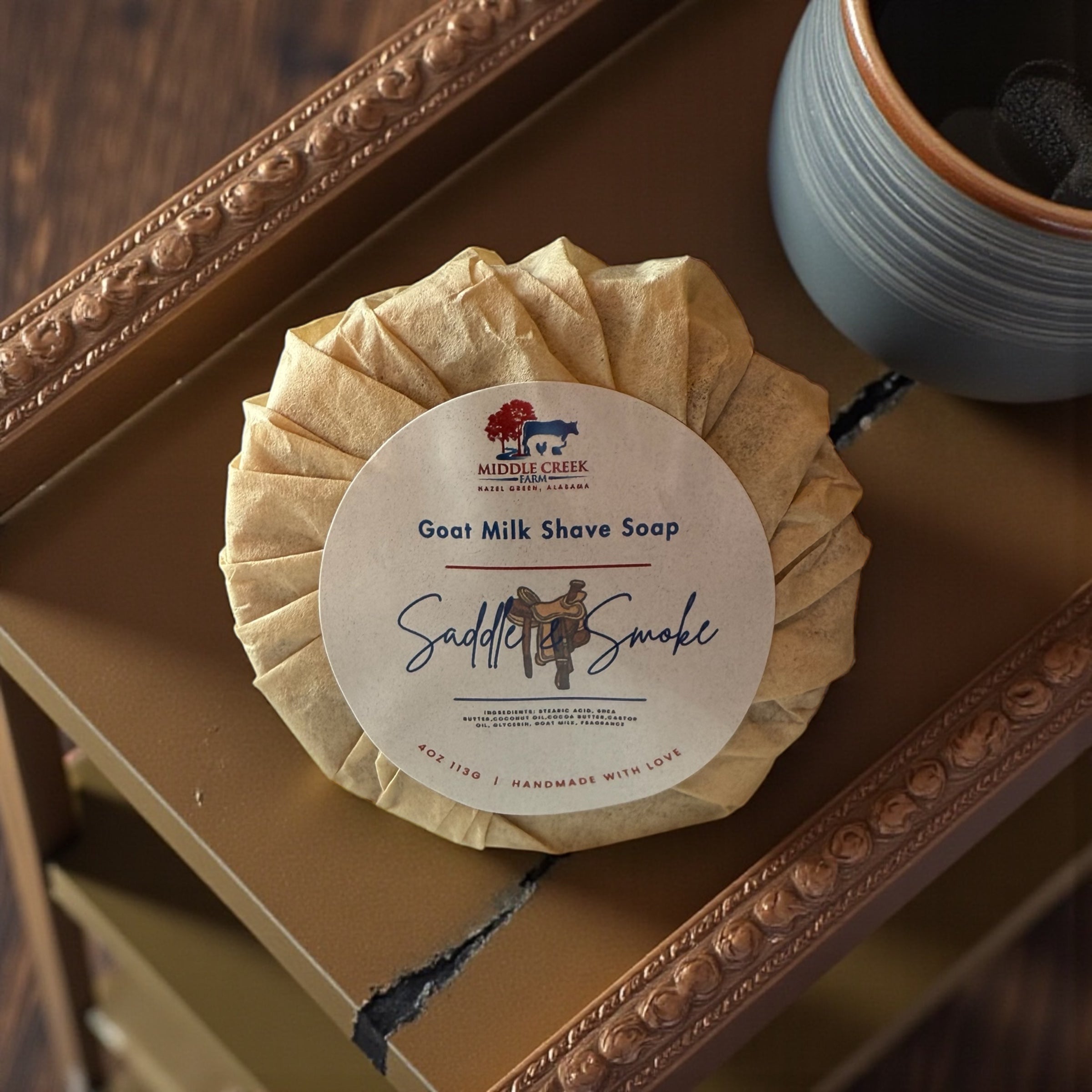 Saddle & Smoke Shave Soap