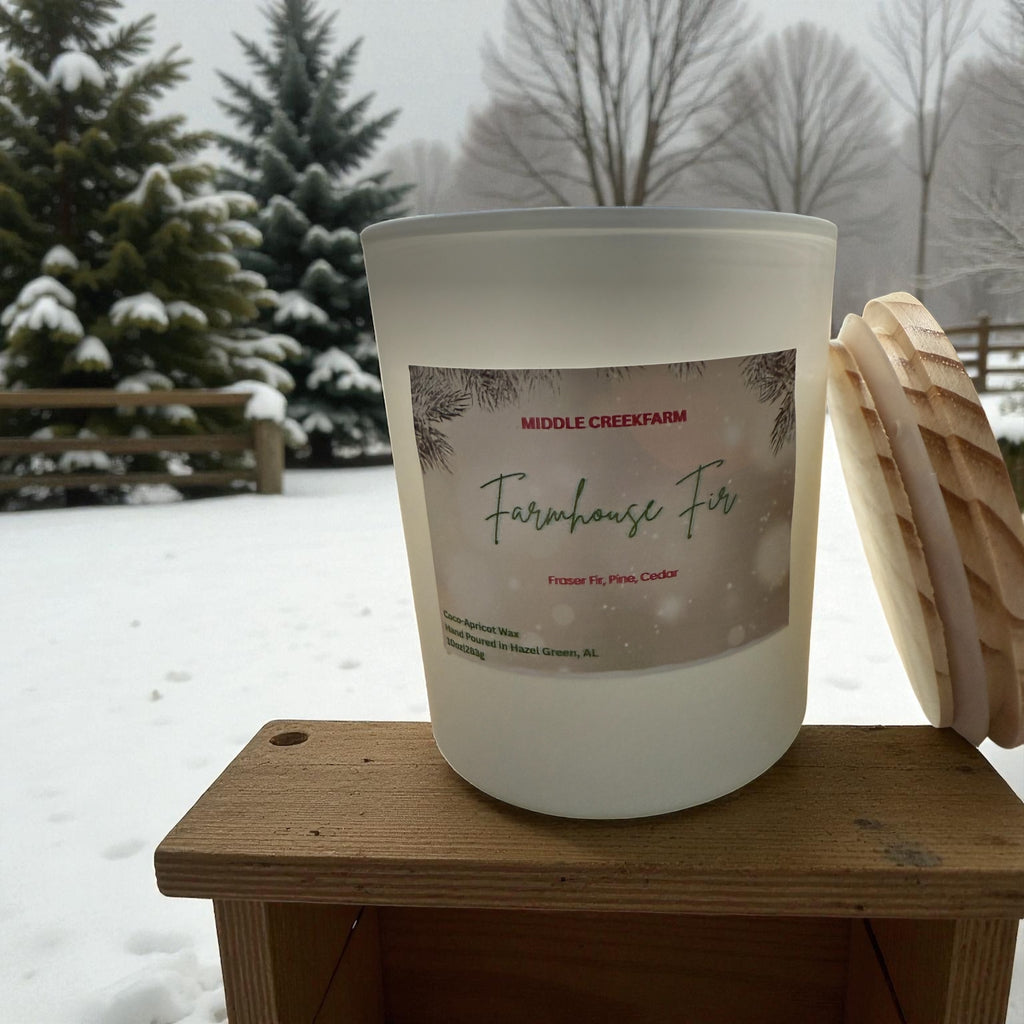 Farmhouse Fir Hand Poured Candle