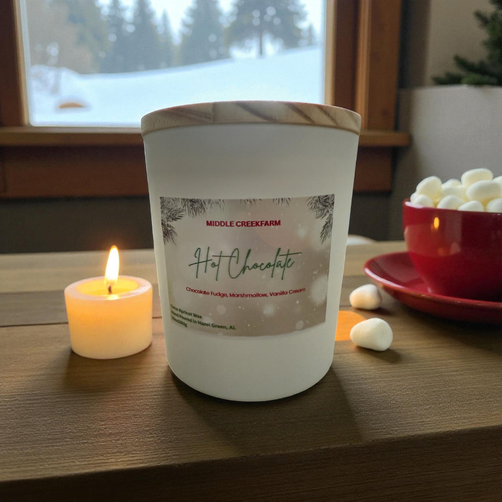 Hot Chocolate Hand Poured Candle