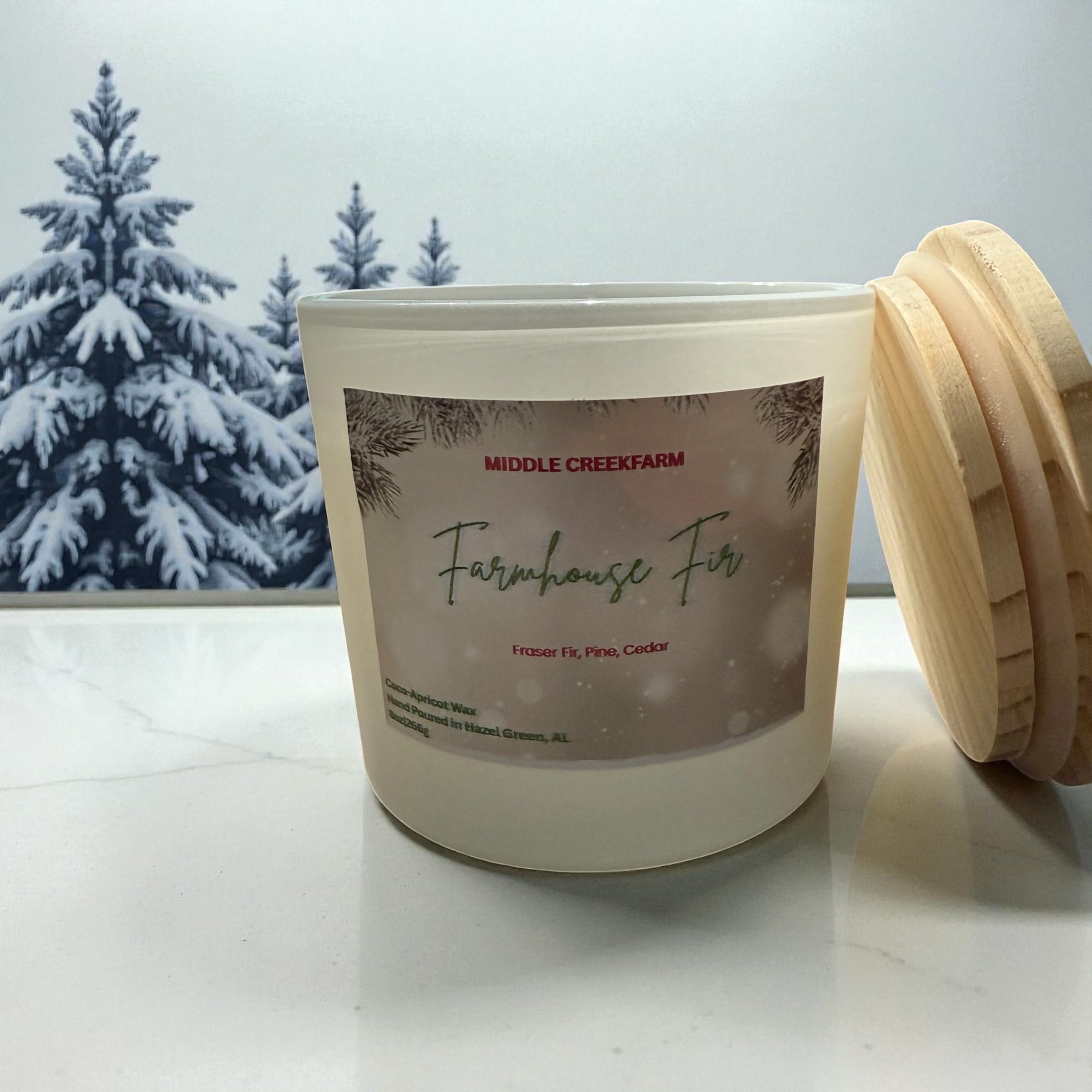 Farmhouse Fir Hand Poured Candle