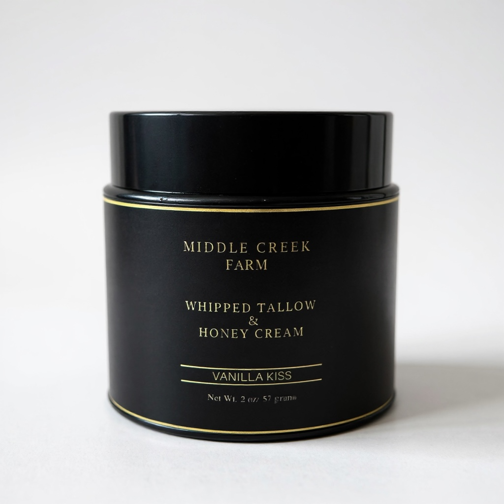 Whipped Tallow & Honey Cream – Vanilla Kiss