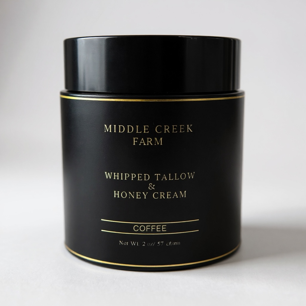 Whipped Tallow & Honey Cream – Coffee Infused