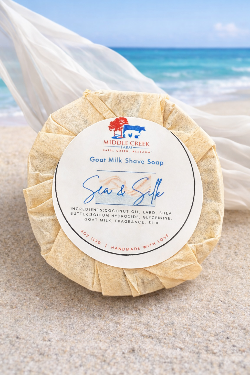 Sea & Silk Shave Soap