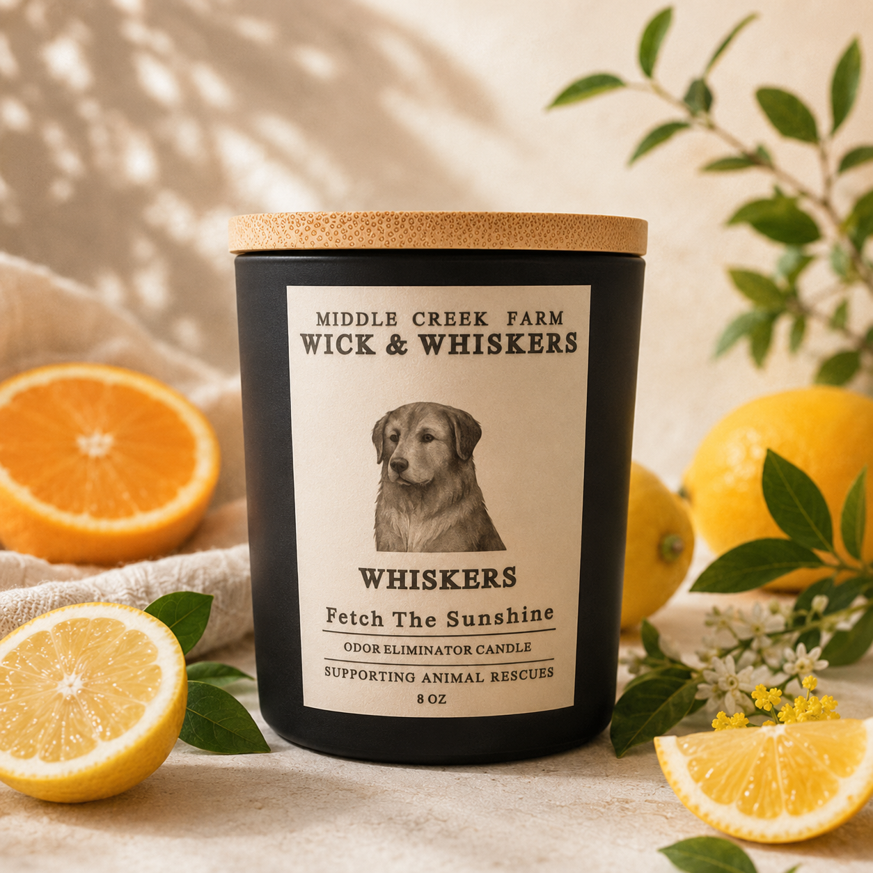 Fetch the Sunshine – Pet Odor Eliminator Candle
