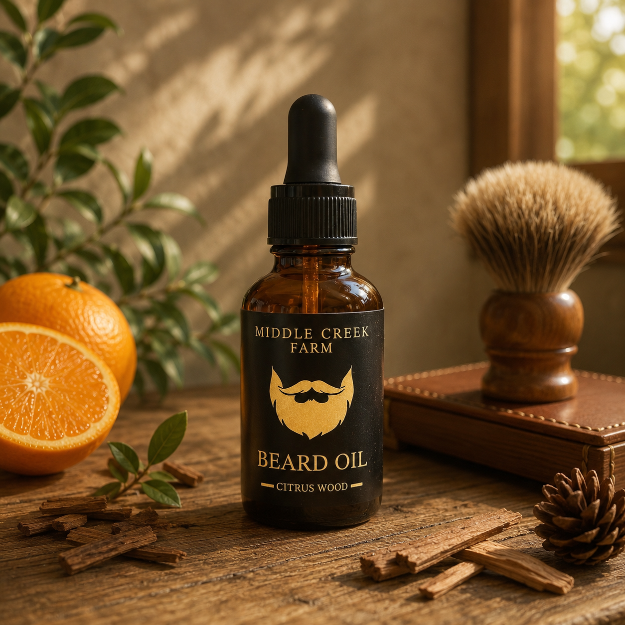 Citrus Wood Beard Oil