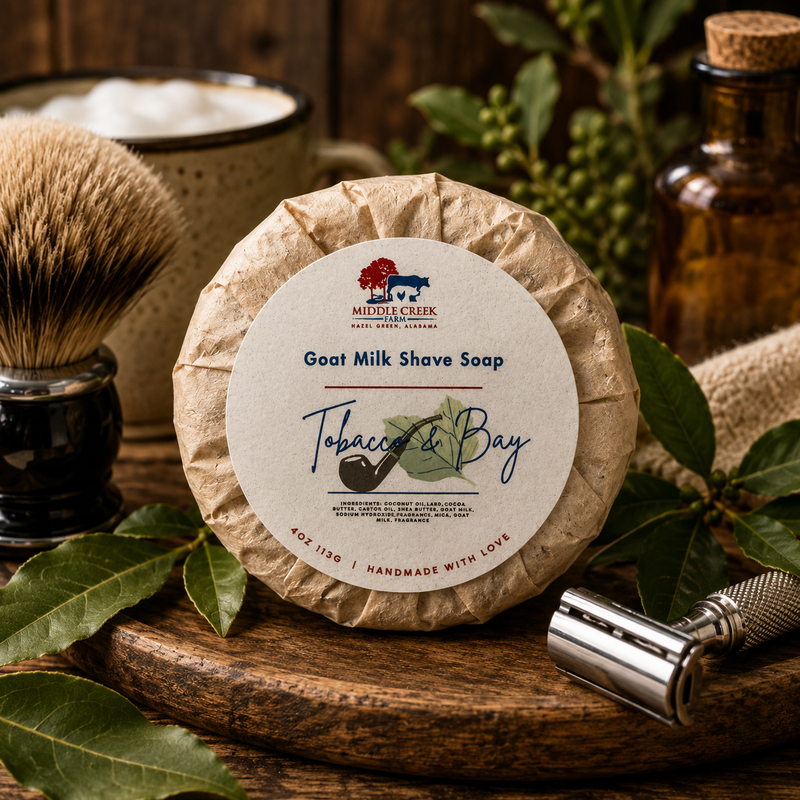 Tobacco & Bay Shave Soap