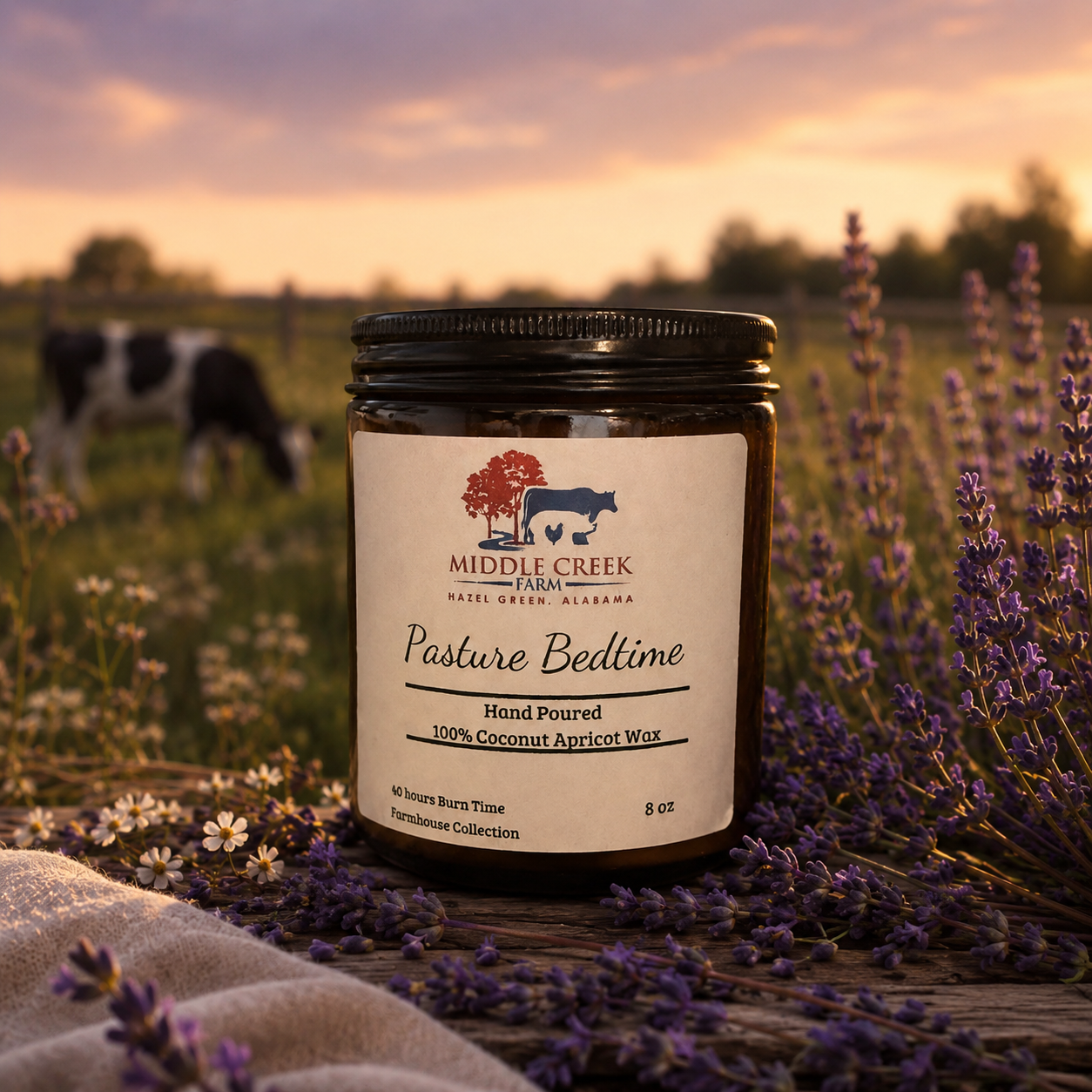 Pasture Bedtime Wickless Candle