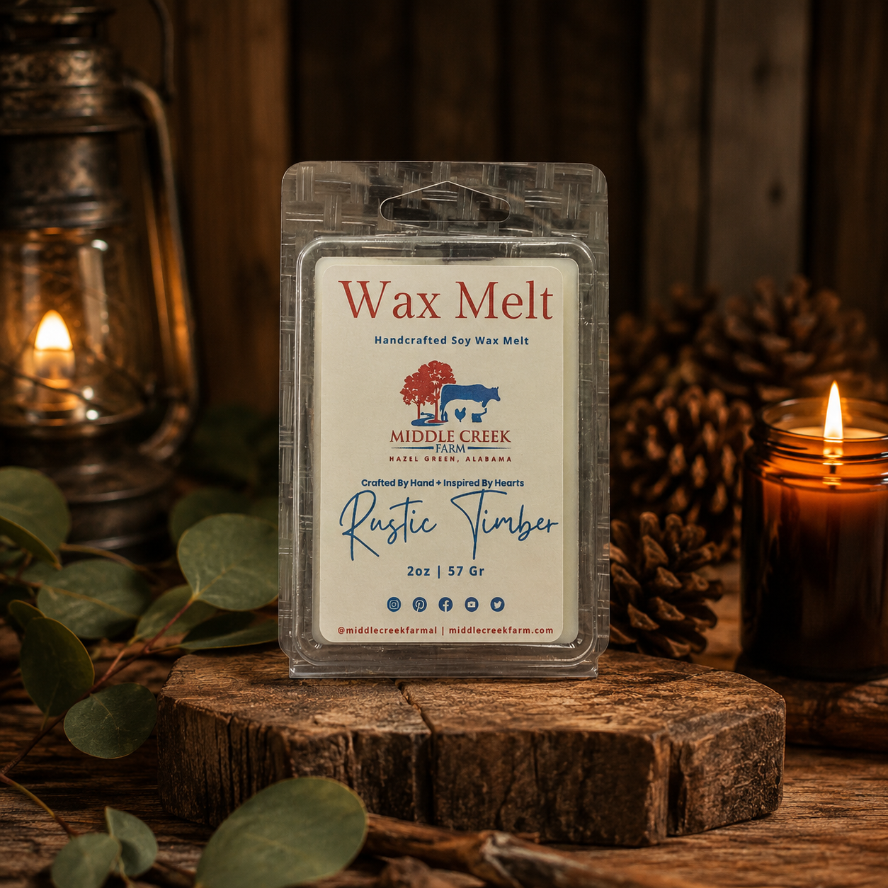 Rustic Timber Wax Melt