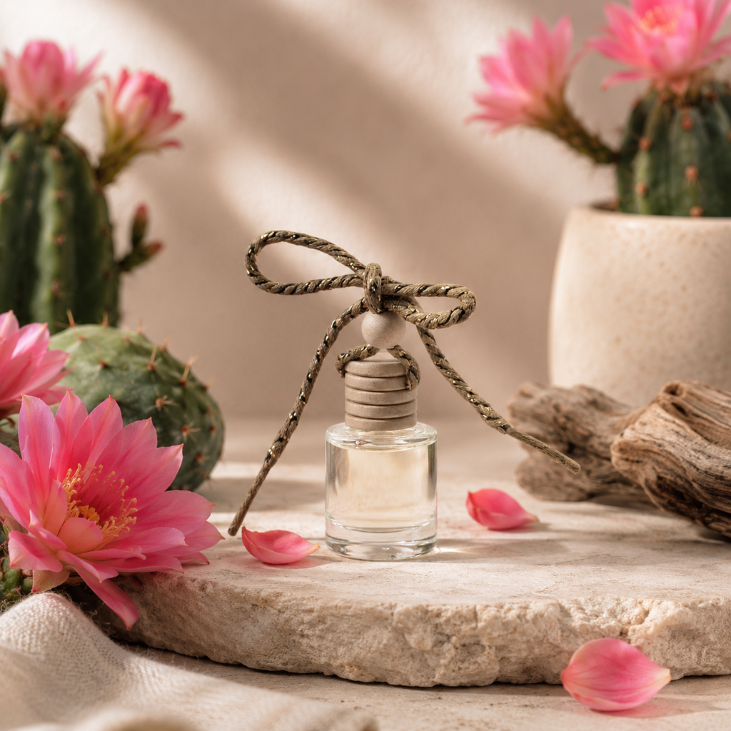 Cactus Flower Car Diffuser