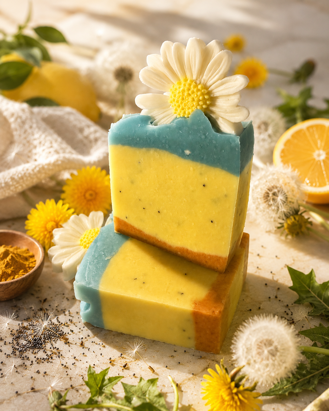 Dandy Flower Goat Milk Soap