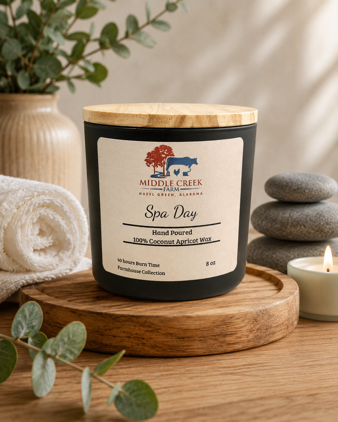 Spa Day Hand Poured Candle