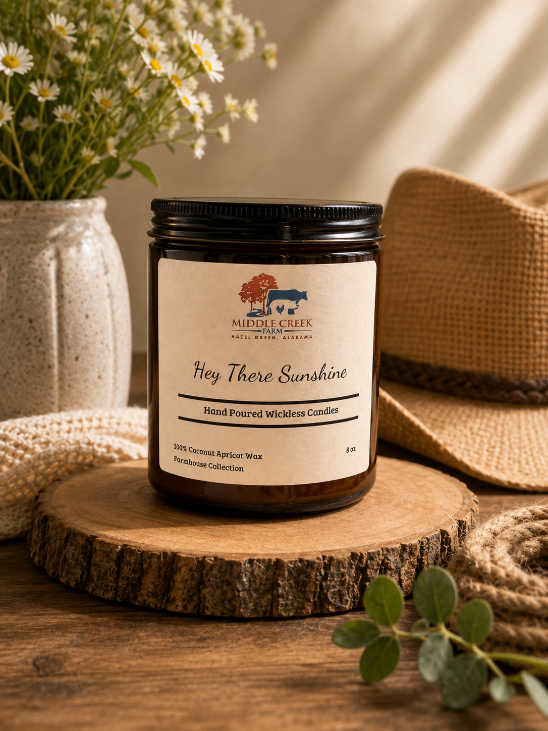 Hay There Sunshine Wickless Candle