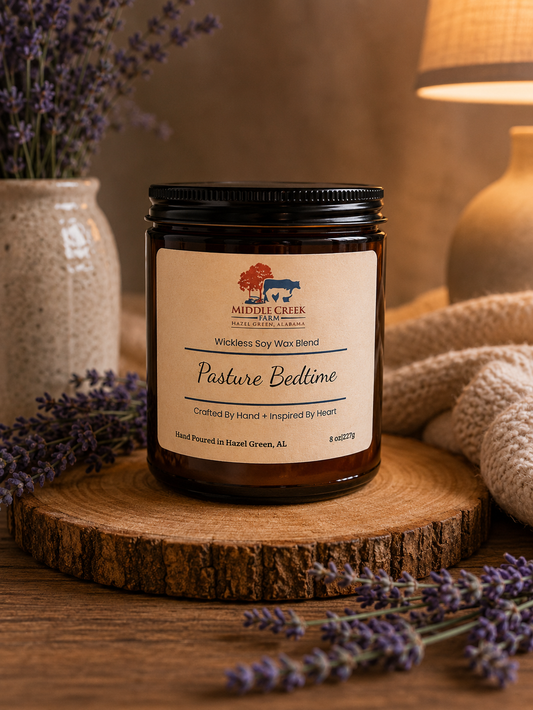 Pasture Bedtime Wickless Candle