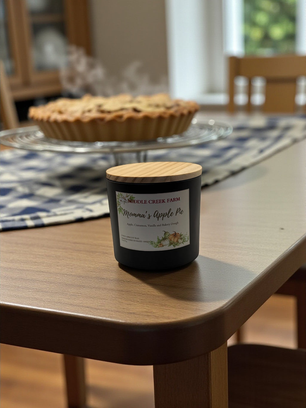 Momma's Apple Pie Hand Poured Candle
