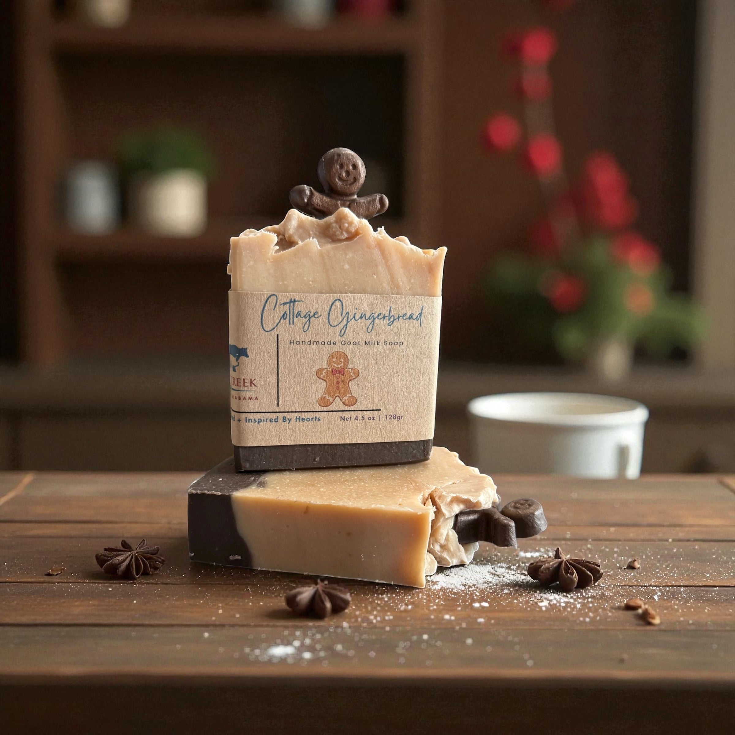Cottage Gingerbread Goat Milk Soap