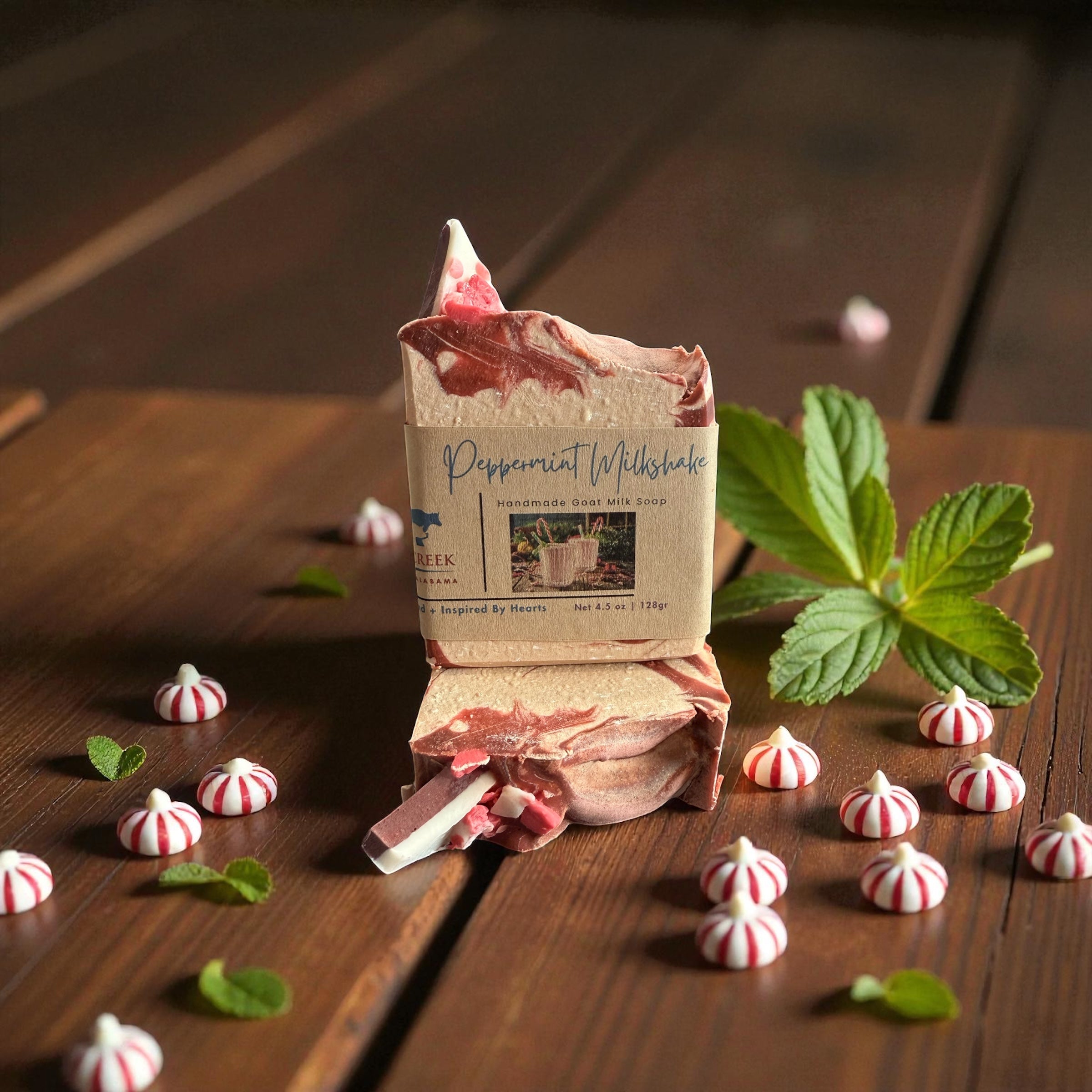 Peppermint Milkshake Goat Milk Soap