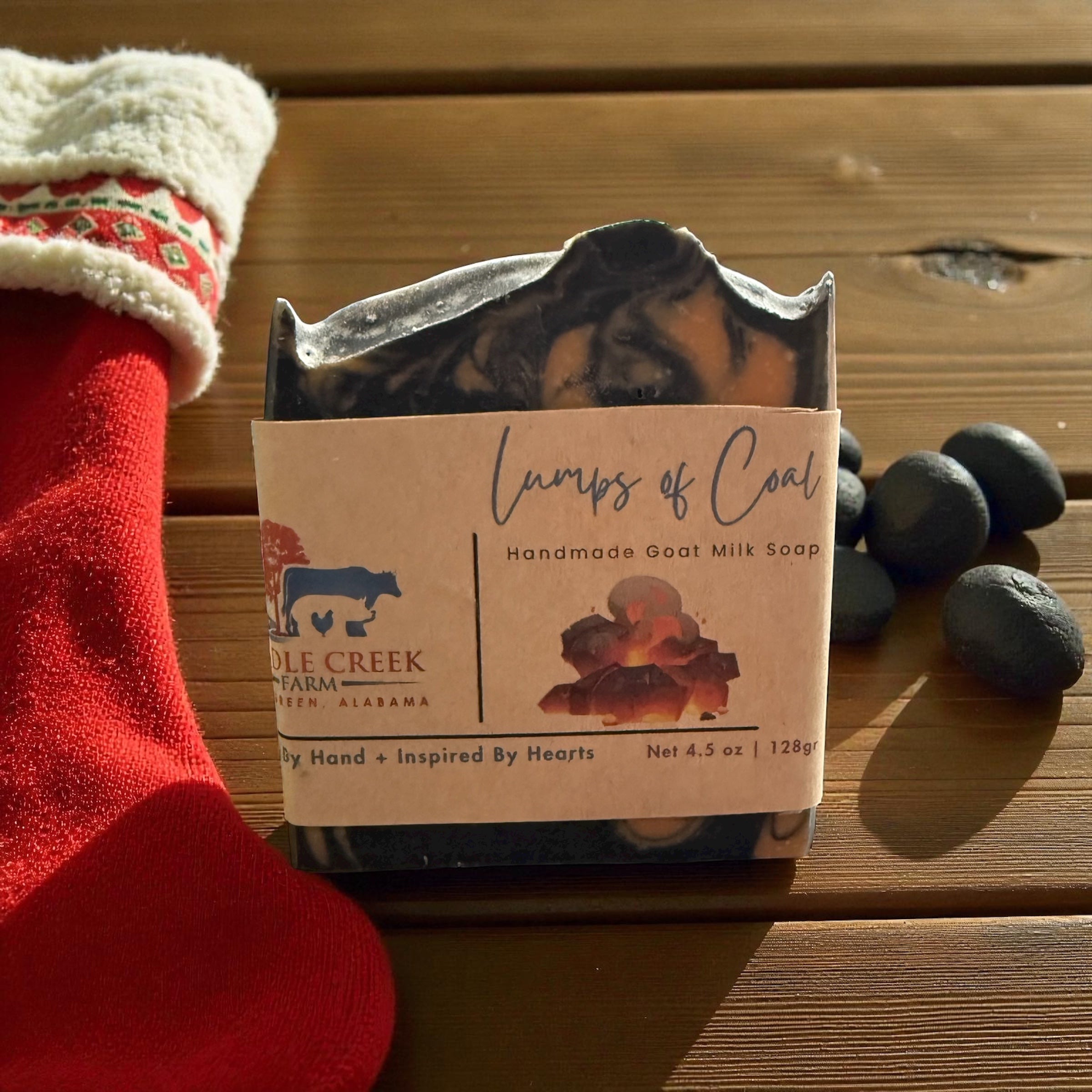 Lumps of Coal – Goat Milk Soap