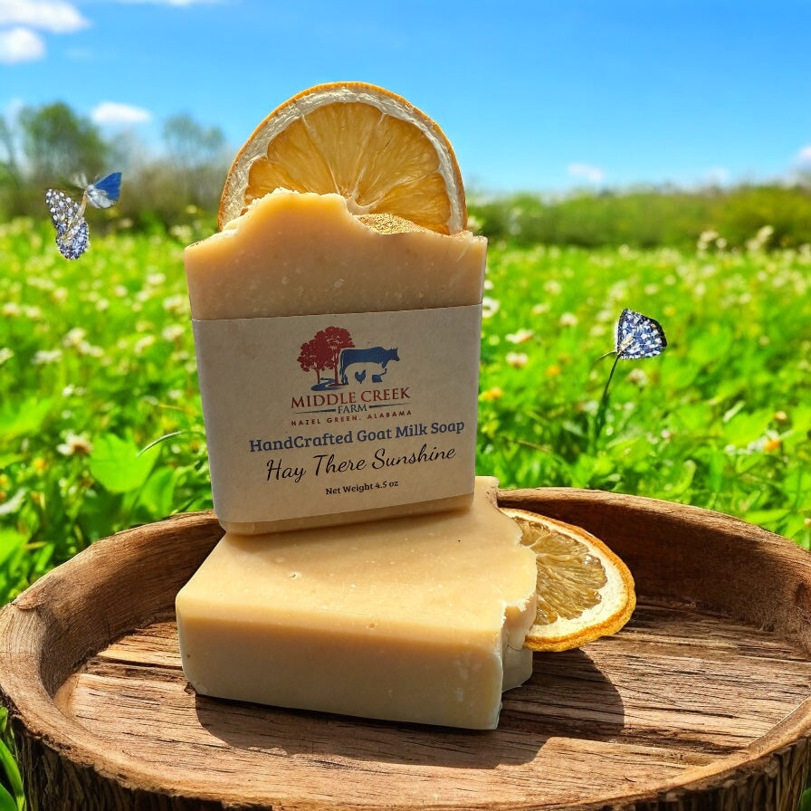 Hay  There Sunshine Goat Milk Soap image 0