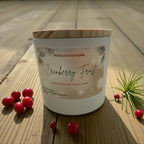 Cranberry Frost Hand Poured Candle