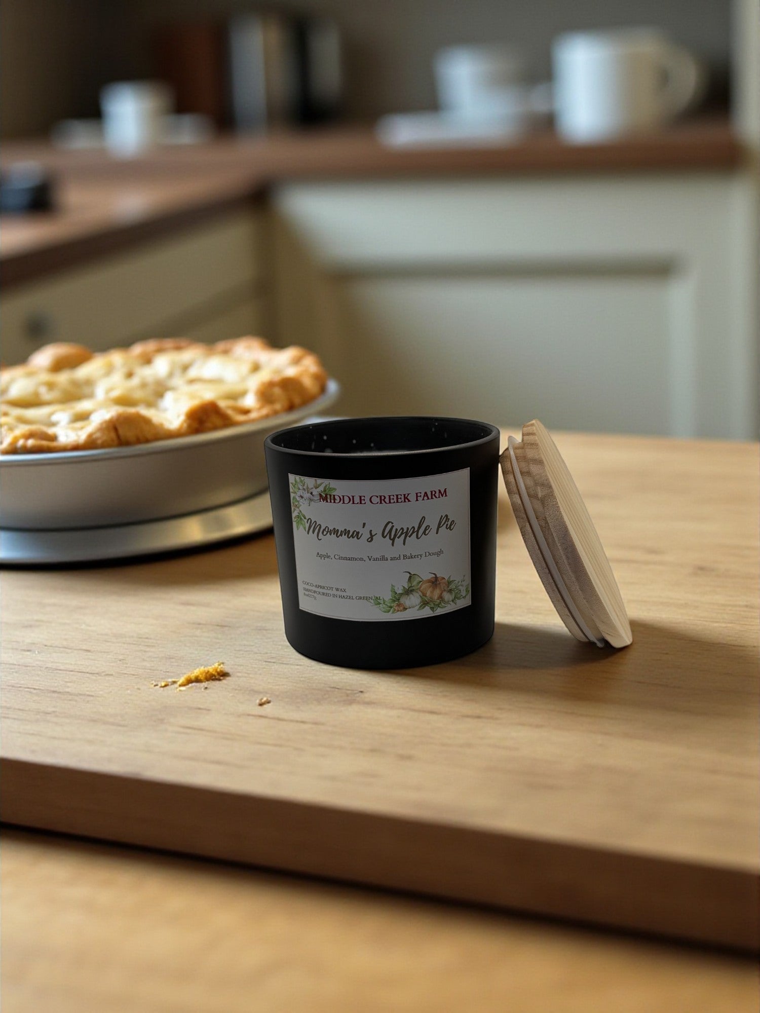 Momma's Apple Pie Hand Poured Candle