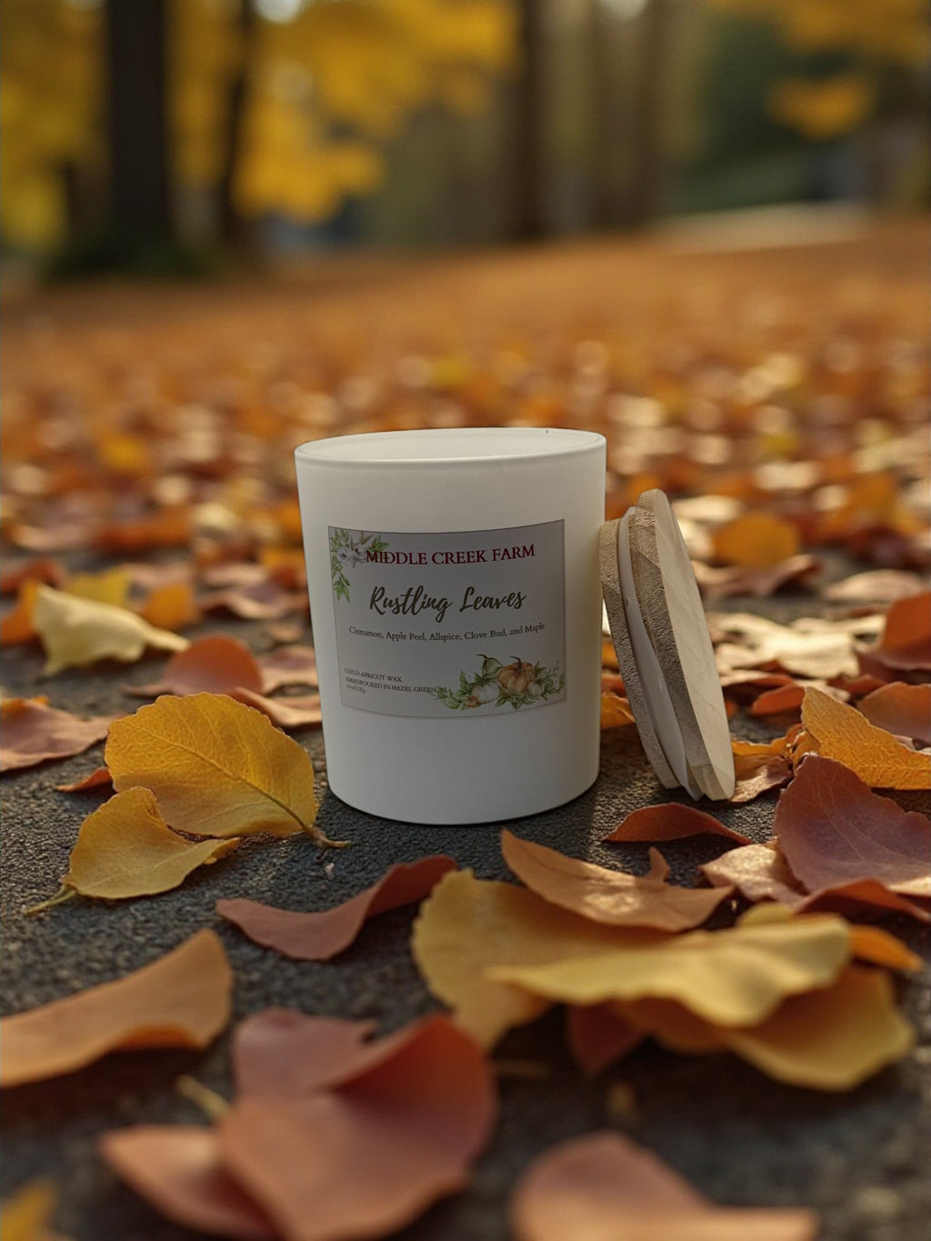 Rustling Leaves Hand Poured Candle