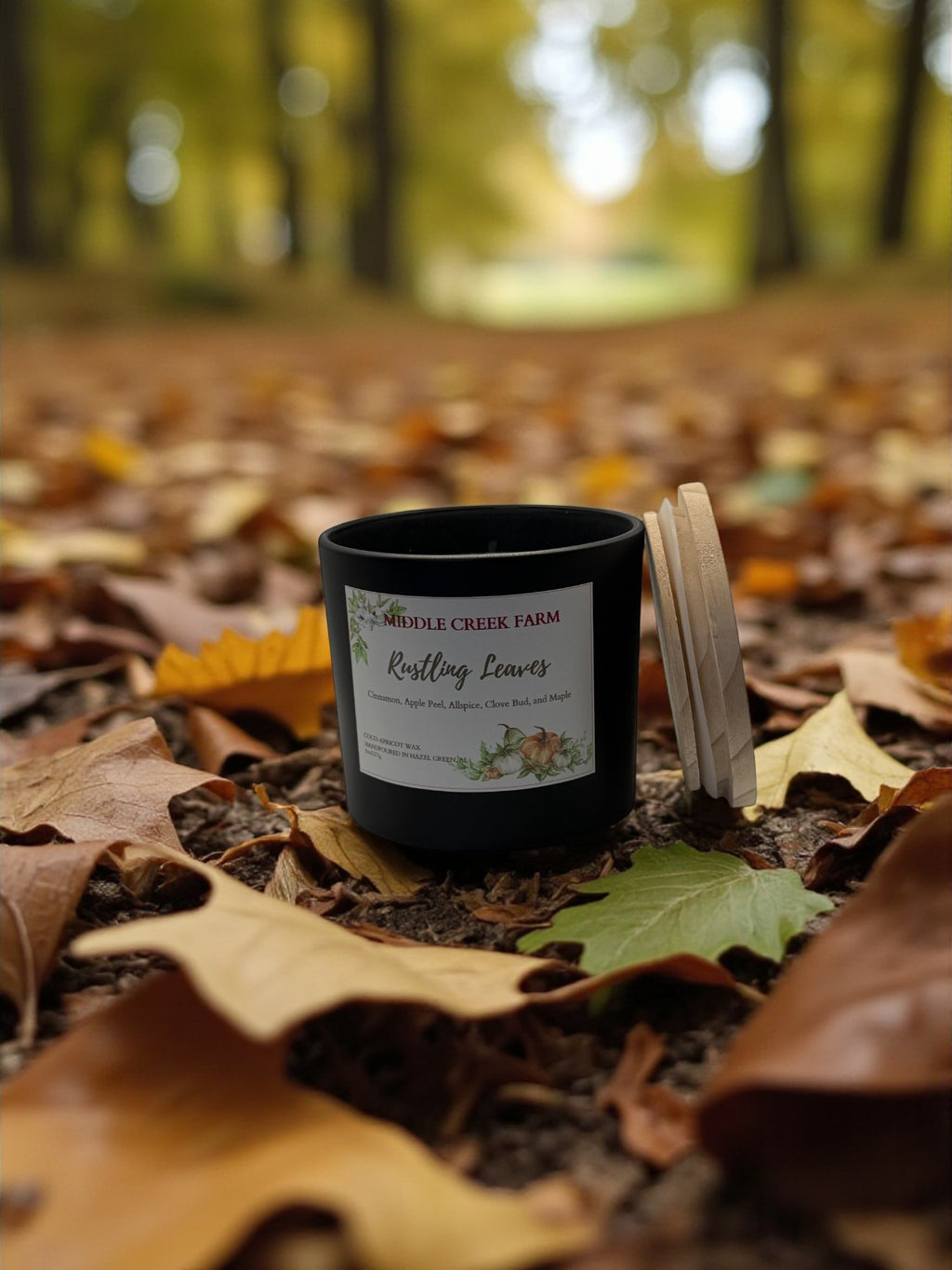 Rustling Leaves Hand Poured Candle