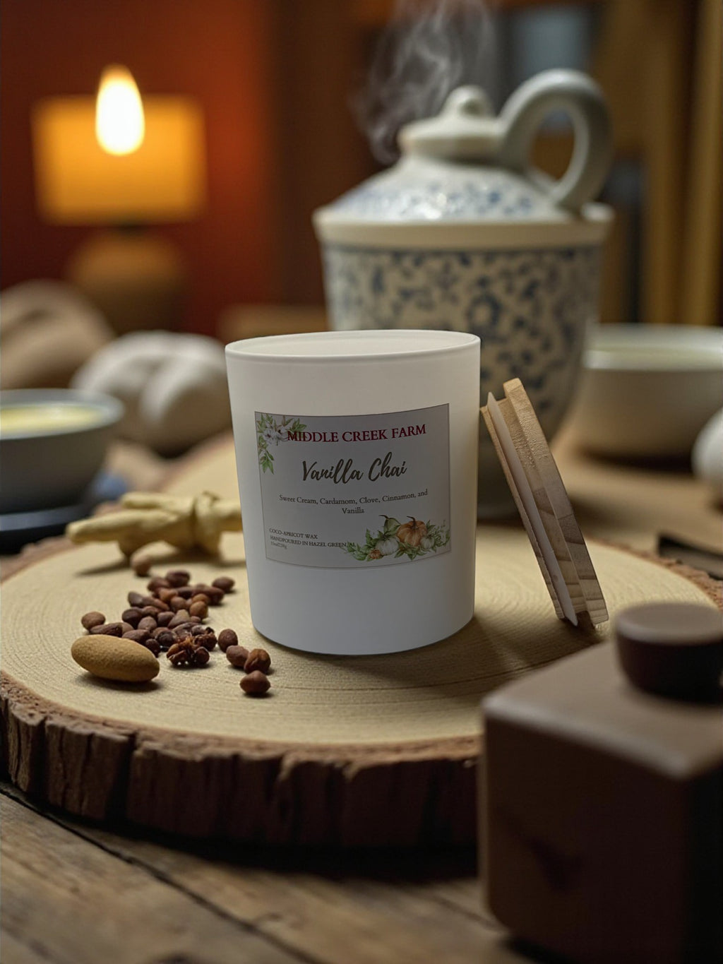 Vanilla Chai Hand Poured Candle